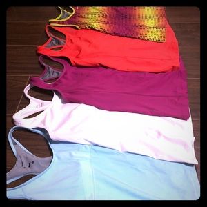 $15 for ALL 5 Nike Running Razor Back Tank Tops.